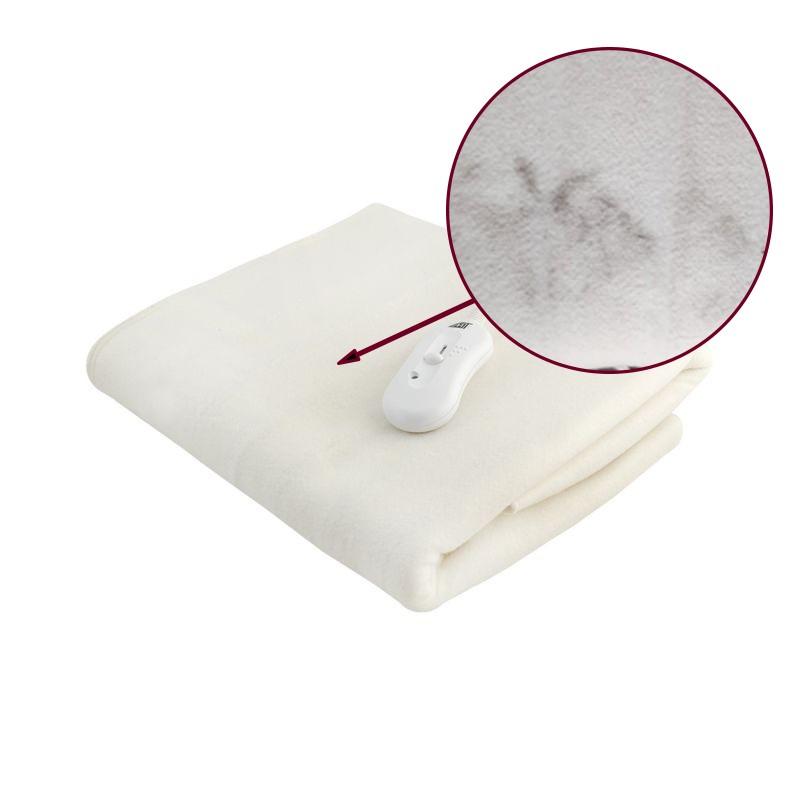 Patura electrica 190x80 cm, 65W, 3 trepte temperatura, control telecomanda, RESIGILAT - imagine 7